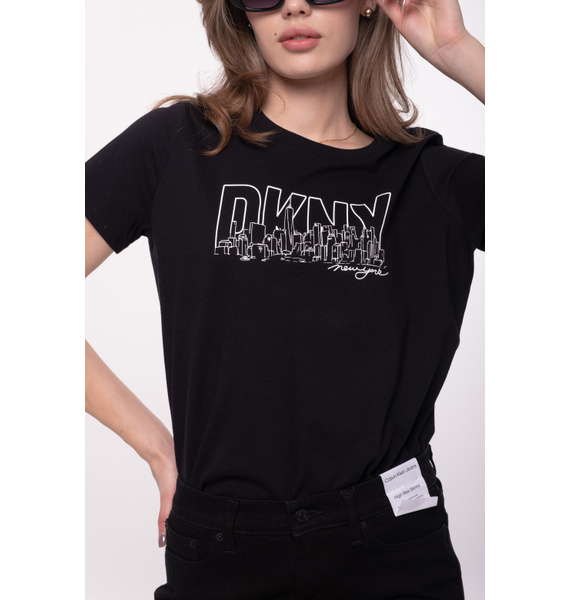 Футболка • DKNY • Черный