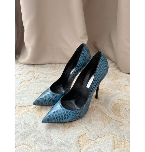 Туфли • Casadei • Бирюзовый