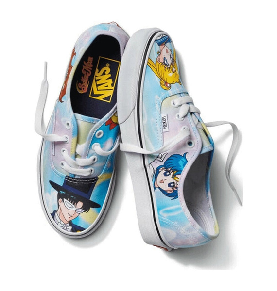 Кроссовки • Vans • Голубой