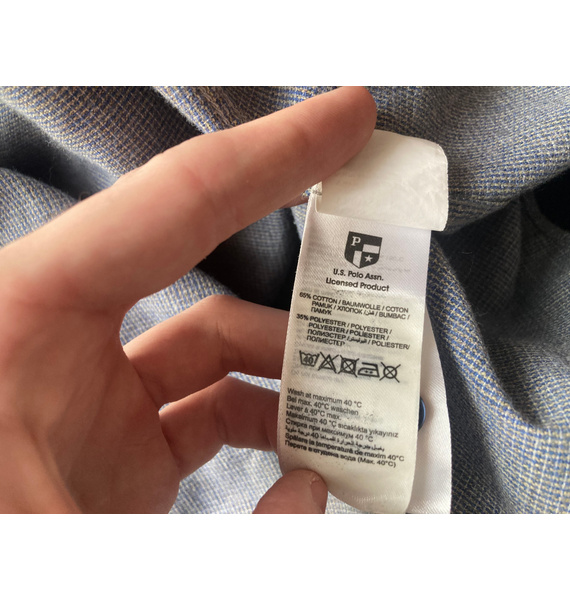 Рубашка • U.S.Polo Assn. • Серый