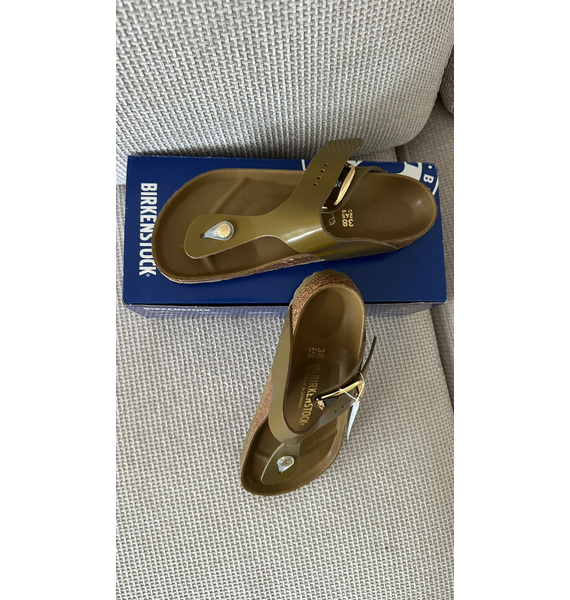 Шлепанцы • Birkenstock • Зеленый