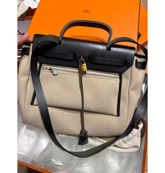 Сумка • Hermès • Молочный