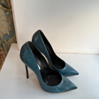 Туфли • Casadei • Бирюзовый