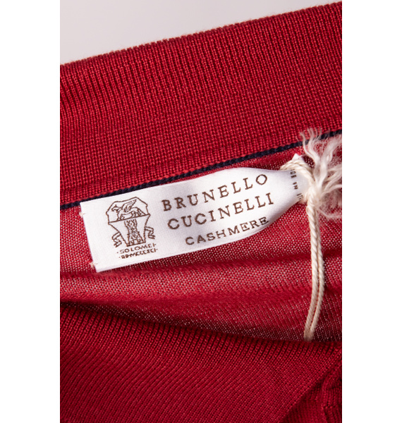 Поло • Brunello Cucinelli • Красный