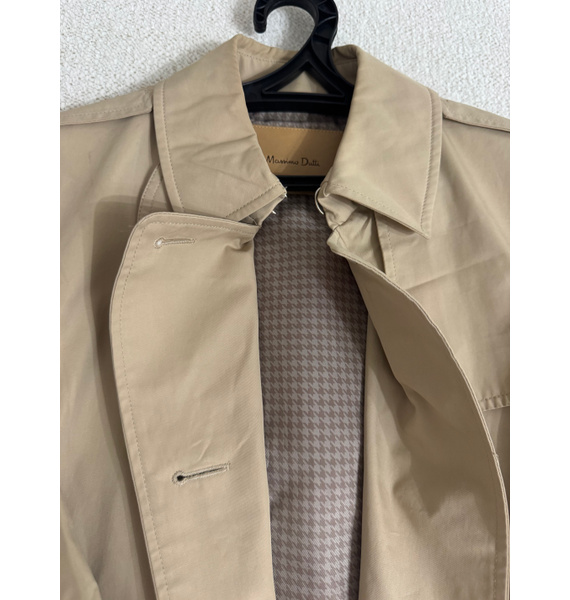 Тренч • Massimo Dutti • Бежевый