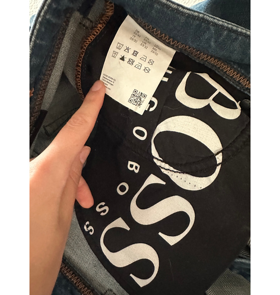 Джинсы • Boss Hugo Boss • Синий