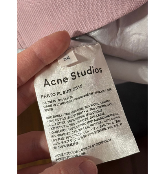 Юбка • Acne Studios • Розовый