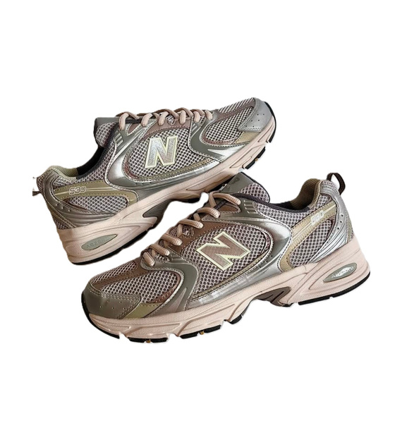 Кроссовки • New Balance • Бежевый