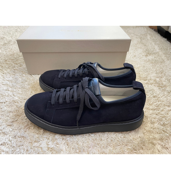 Кроссовки • Santoni • Темно-синий