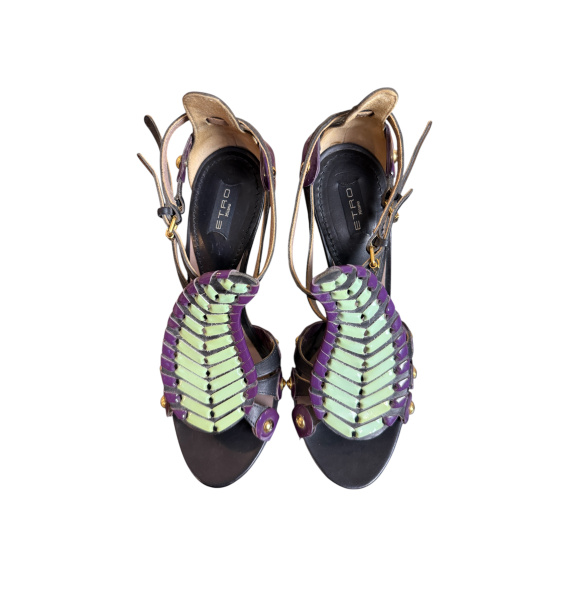 Босоножки • ETRO • Салатовый