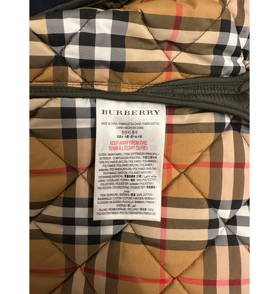 Плащ • Burberry • Хаки