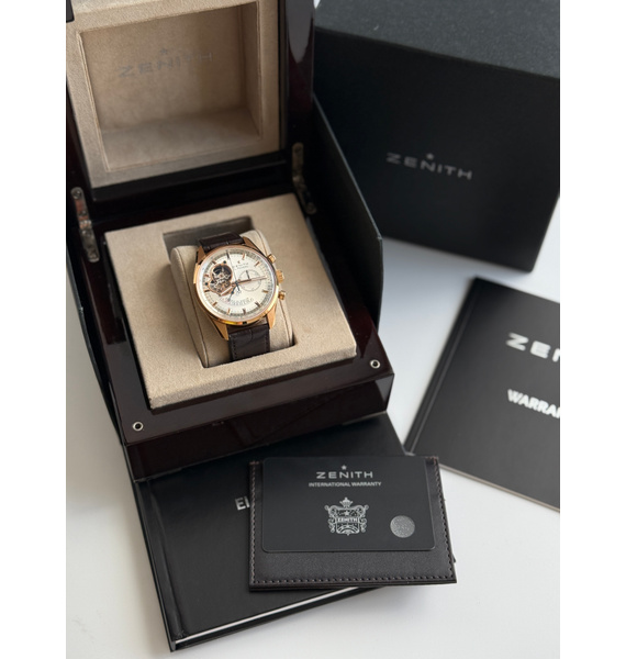 Часы • Zenith • Золотой