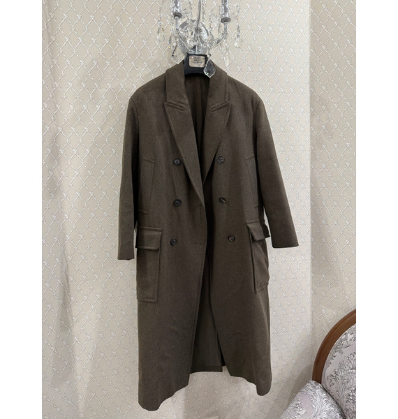 Пальто • ALLSAINTS • Зеленый