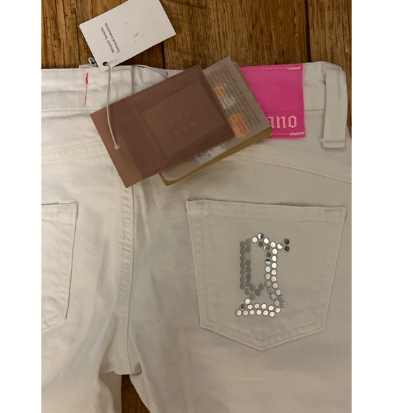 Джинсы • John Galliano • Белый