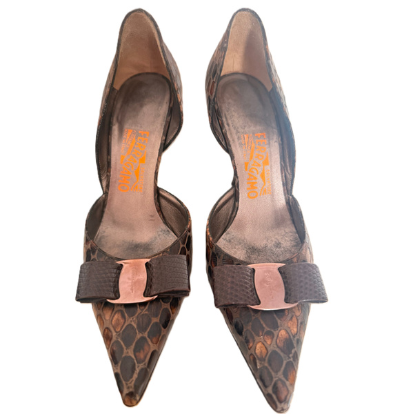 Туфли • Ferragamo • Коричневый