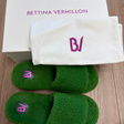 Шлепанцы • BETTINA VERMILLON • Зеленый
