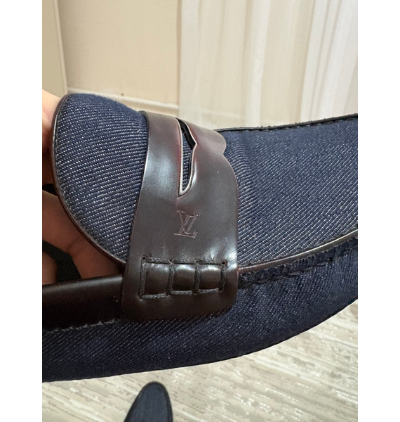 Мокасины • Louis Vuitton • Темно-синий