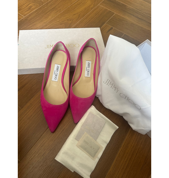 Балетки • Jimmy Choo • Фуксия