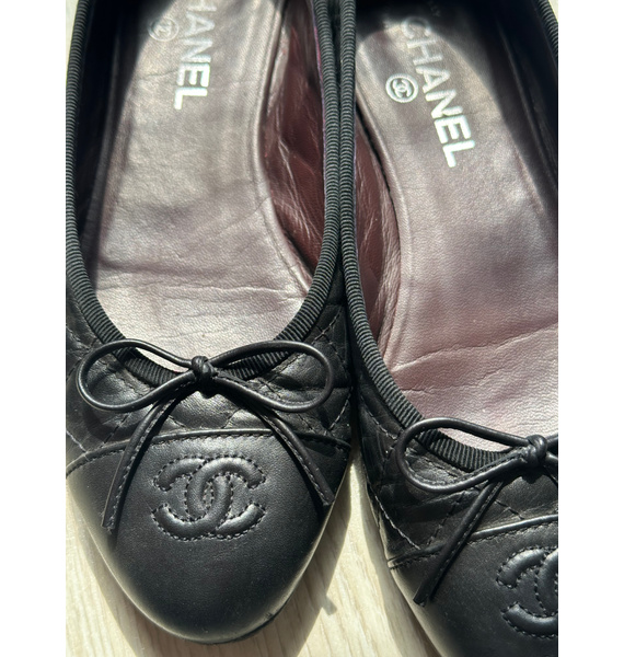 Балетки • Chanel • Черный