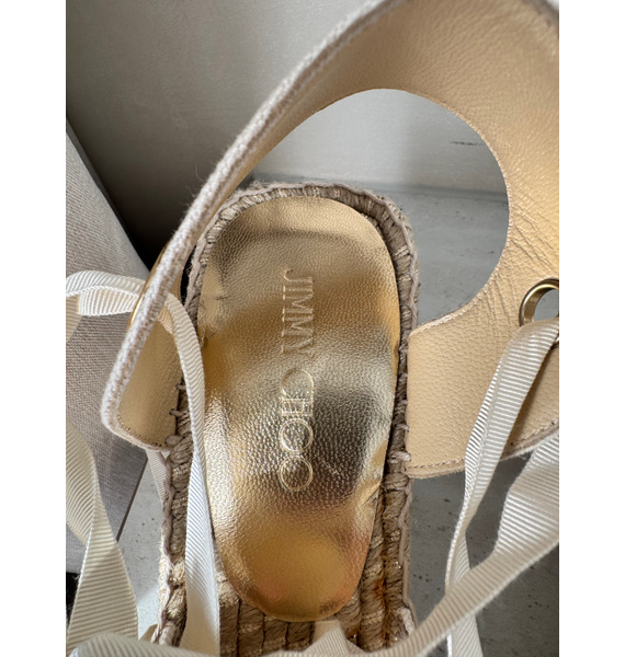 Эспадрильи • Jimmy Choo • Бежевый