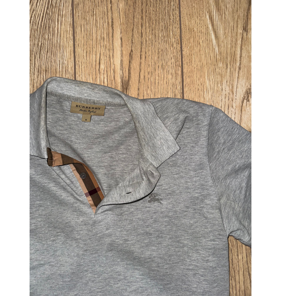 Поло • Burberry • Серый