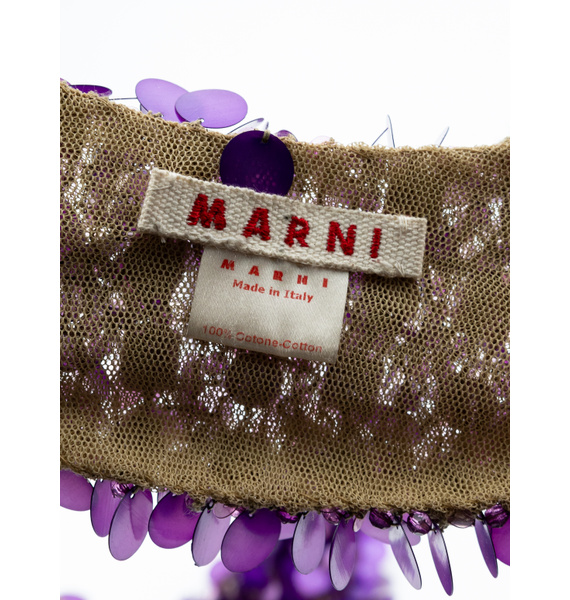 Колье • Marni • Фиолетовый