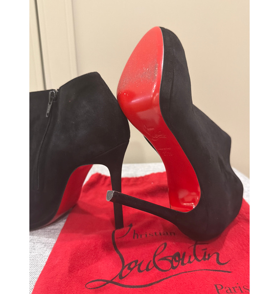 Ботильоны • Christian Louboutin • Черный