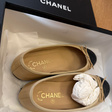 Балетки • Chanel • Бежевый