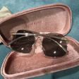 Очки • Miu Miu Eyewear • Серый
