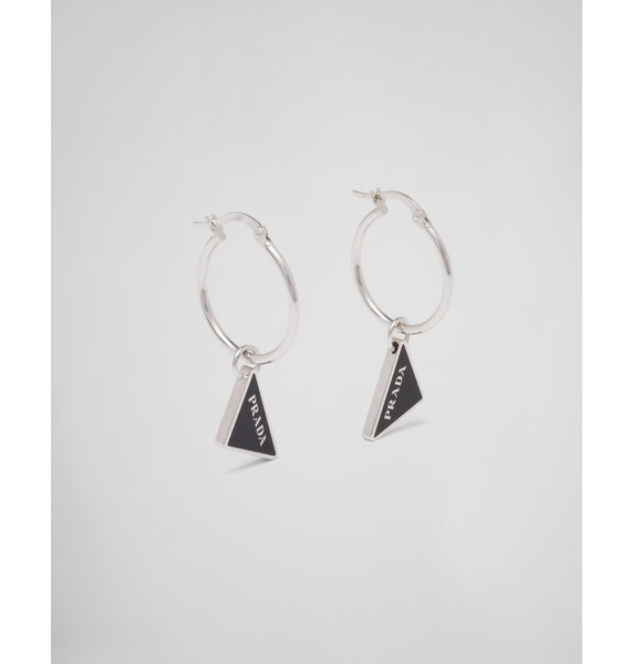 Серьги • Prada • Черный