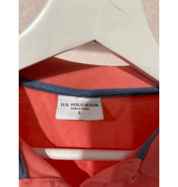 Поло • U.S.Polo Assn. • Коралловый