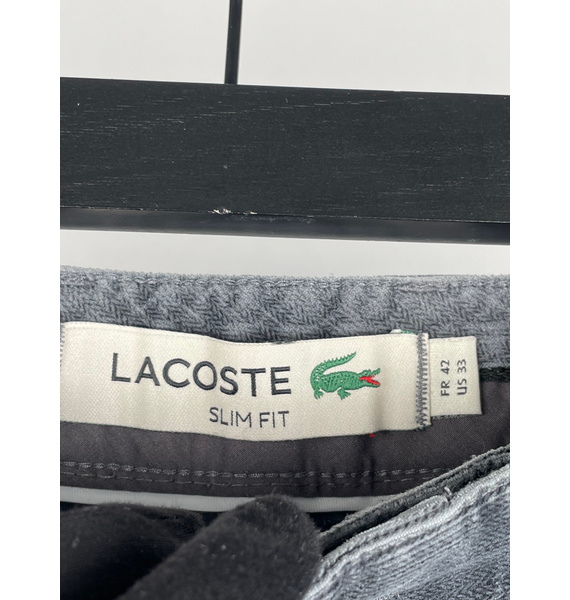 Брюки • Lacoste • Тёмно-серый