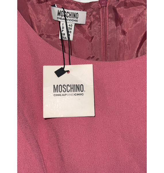 Платье • Moschino • Розовый