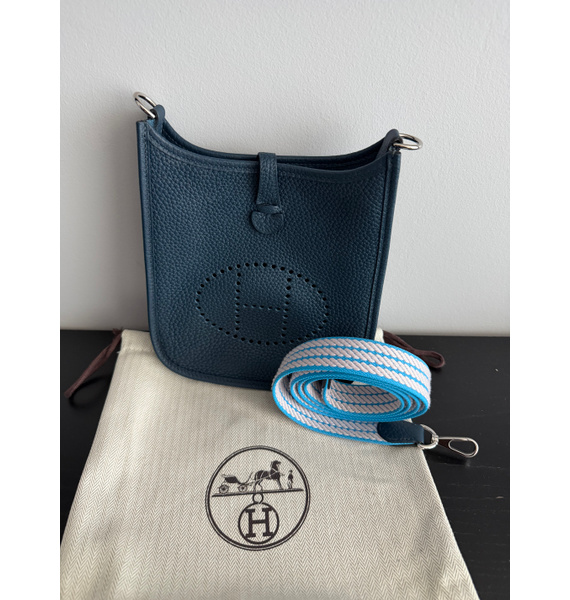 Сумка • Hermès • Голубой