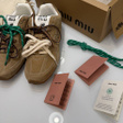 Кроссовки • Miu Miu • Коричневый