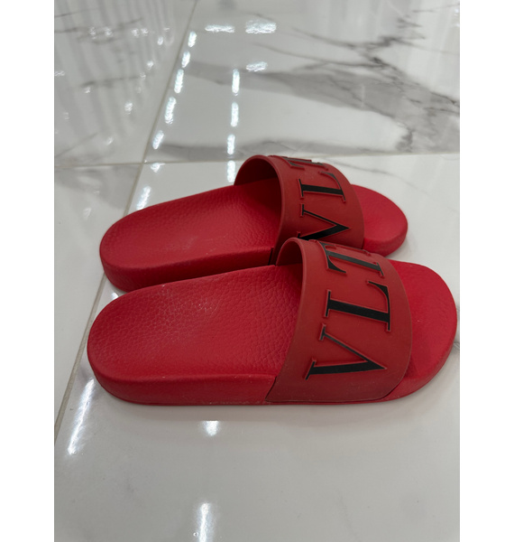 Шлепки • Valentino • Красный