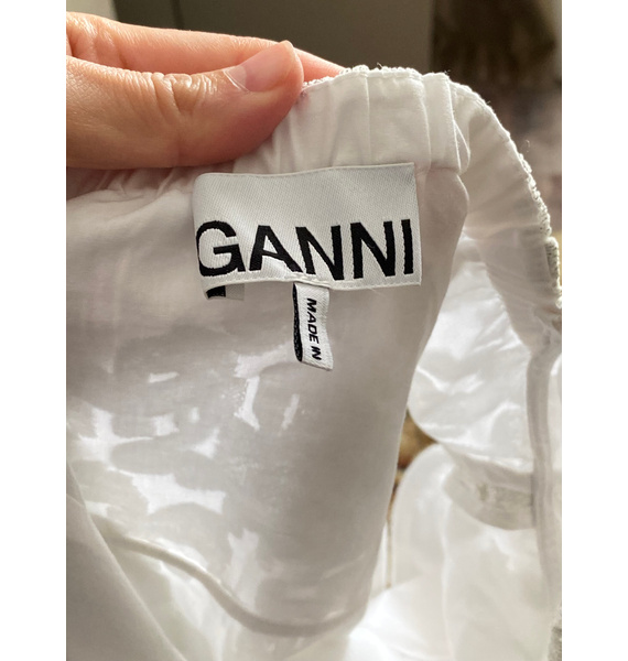 Платье • GANNI • Серебряный