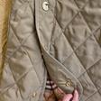 Пальто • Burberry • Бежевый