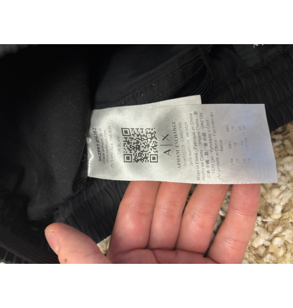 Брюки • Armani Exchange • Черный