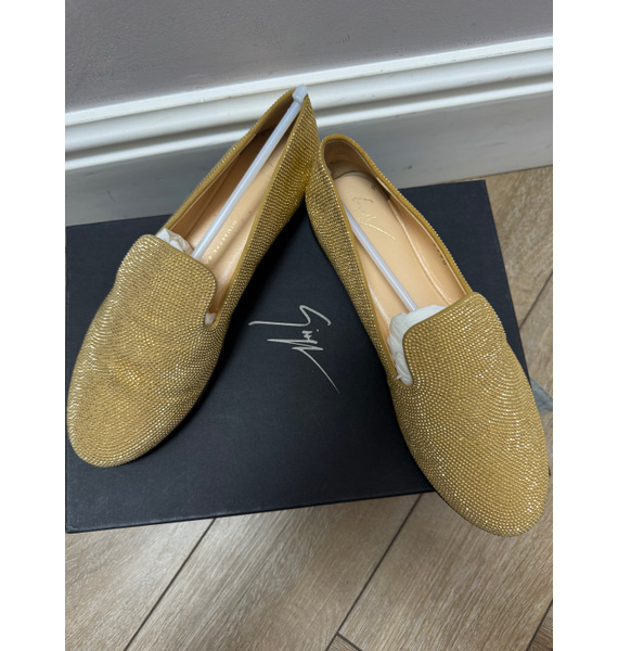 Слиперы • Giuseppe Zanotti • Золотой