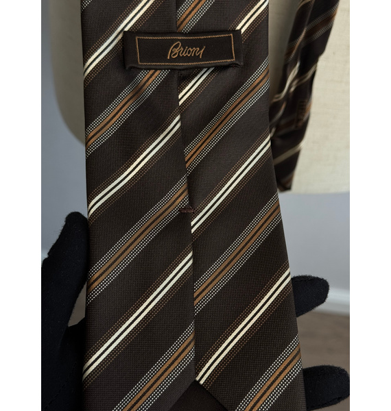 Галстук • Brioni • Коричневый