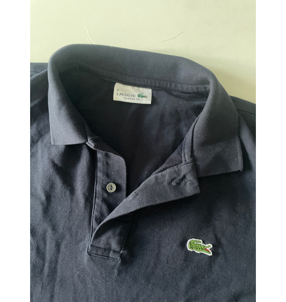 Поло • Lacoste • Темно-синий