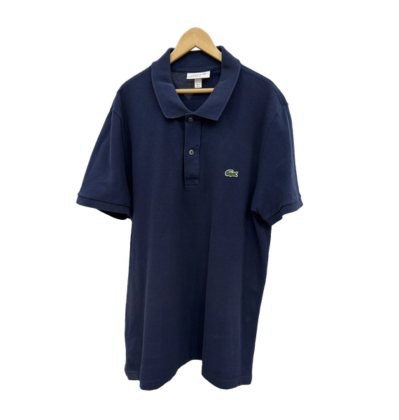 Поло • Lacoste • Темно-синий