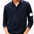 Лонгслив • Tommy Hilfiger • Темно-синий