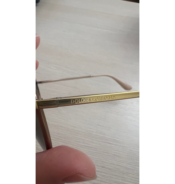 Очки • Dolce & Gabbana Eyewear • Золотой