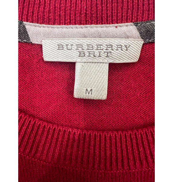 Пуловер • Burberry • Красный