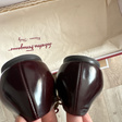 Балетки • Salvatore Ferragamo • Бордовый