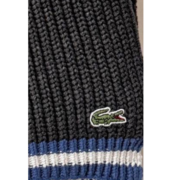 Шарф • Lacoste • Серый