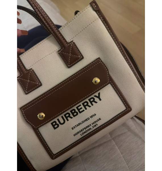 Сумка • Burberry • Бежевый