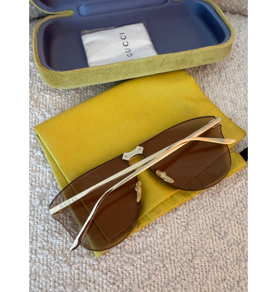 Очки • Gucci Eyewear • Бежевый